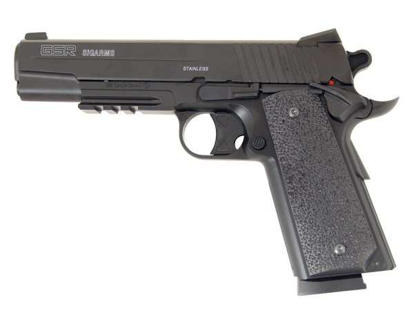 CYBG 1911 GSR celokov CO2 45mm